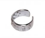 Bague Shiatsu - Plaqué argent - Petit modèle