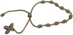 Bracelet Dizainier Porte Bonheur Taupe