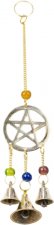 Mobile 3 Cloches - Pentagramme en laiton