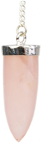 Pendule pointe simple Quartz rose