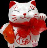 Chat Japonais Maneki Neko - Le Bonheur