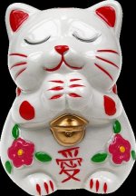 Chat Japonais Maneki Neko - L'Amour