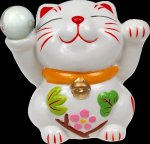 Chat Japonais Maneki Neko - Prospérité