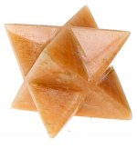 Etoile Merkaba Pierre de Lune - 4 cm
