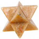 Etoile Merkaba Pierre de Lune - 6 cm