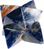 Etoile Merkaba Sodalite - 6 cm
