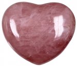 Coeur Quartz Rose 4,5 cm