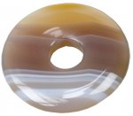 Pi Chinois Agate Rubanée 30 mm