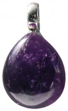 Pendentif Améthyste Forme bombée