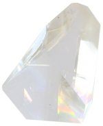 Pièce Calcite polie taillée pointe
