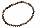 Bracelet Œil  de Tigre Perles rondes 4 mm