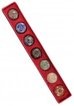 Coffret 7 pierres des chakras - gravées