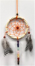 Attrape-rêves Pierres Naturelles 7 Chakras - PM