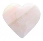 Cœur Mangano Calcite entre 100 et 150 grammes