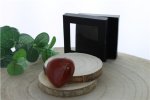 Coeur Jaspe Rouge - 4,5 cm