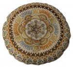 Coussin d'Assise Méditative 55 cm Caramel