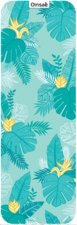 Tapis de Yoga en TPE Imprimé Tropical  Bleu