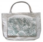 Sac de Yoga en Coton Imprimé Tropical