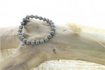 Bracelet Pyrite Perles rondes 8 mm
