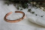 Bracelet cuivre Forme jonc plat