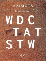 Azimuts N°44 Wdctatstw L'Ambition Du Design Mars 2016