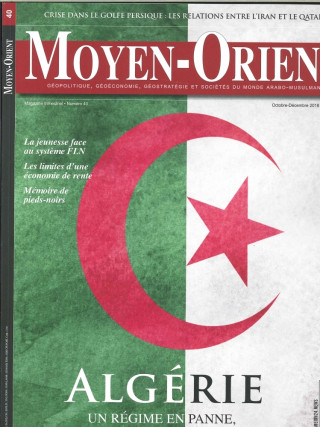 Moyen-Orient N°40 Algérie  - septembre/octobre 2018