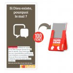 100 Fiches débat  Si Dieu existe, pourquoi le mal ?