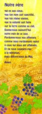 Lot de 25 - Signet Maïte Roche Notre Père