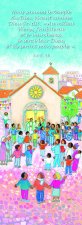 Lot de 25 - Signet Maïté Roche Eglise - Nous sommes le temple de Dieu