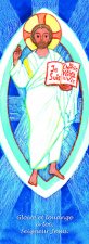 Lot de 25 - Signet Maïté Roche Résurrection - Gloire et Louange à toi Seigneur Jésus