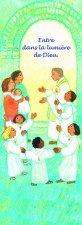 Lot de 25 - Signet Maïté Roche Baptême - Entre dans la lumière de Dieu