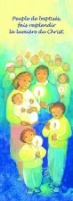 Lot de 25 - Signet Maïté Roche - Peuple de baptisés, fais resplendir la Lumière du Christ