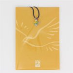 Pendentif Colombe multicolore en Verre de Murano