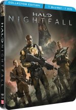 HALO - NIGHTFALL - LE FILM - COFFRET COLLECTOR STEELBOOK - DVD + BLU-RAY