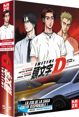 INITIAL D - FIFTH STAGE + FINAL STAGE + EXTRA STAGE 2 - 5 DVD