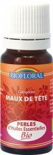 Perles essentielles, complexe maux de tête - 20ml - bio