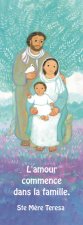 LOT DE 20 - Signet L'amour commence dans la famille - Ste Mère Teresa  Maïté Roche