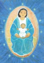 Lot de 10 cartes doubles - Vierge à l'enfant