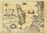 ILE D'OLERON EN 1627 CARTE DE NAVIGATION