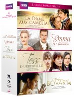 COFFRET 4 SAGAS ROMANTIQUES : EMMA + LA DAME AUX CAMELIAS + MADAME BOVARY + TESS D'URBERVILLE