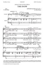 EDWARD ELGAR: THE SNOW (SATB) CHANT