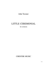 JOHN TAVENER: LITTLE CEREMONIAL