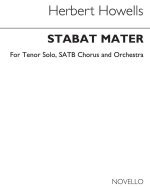 HERBERT HOWELLS: STABAT MATER (FULL SCORE) CHANT