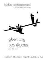 GILBERT AMY: TROIS ETUDES