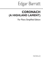 EDGAR BARRATT: CORONACH (SIMPLIFIED VERSION) PIANO