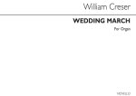CRESER WEDDING MARCH ORGAN