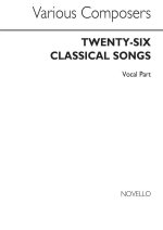 VARIOUS: TWENTY SIX CLASSICAL SONGS (VOICE PART)