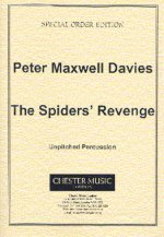 PETER MAXWELL DAVIES: THE SPIDERS' REVENGE UNPITCHED PERCUSSION PART