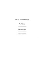 W. ALETTER: RENDEZVOUS FOR ACCORDION