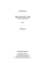 ERIC WHITACRE: THE RIVER CAM